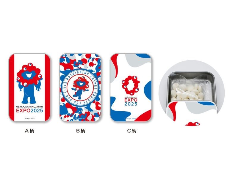 「スライド缶ラムネ」（全3種、各700円＋税）©Expo 2025