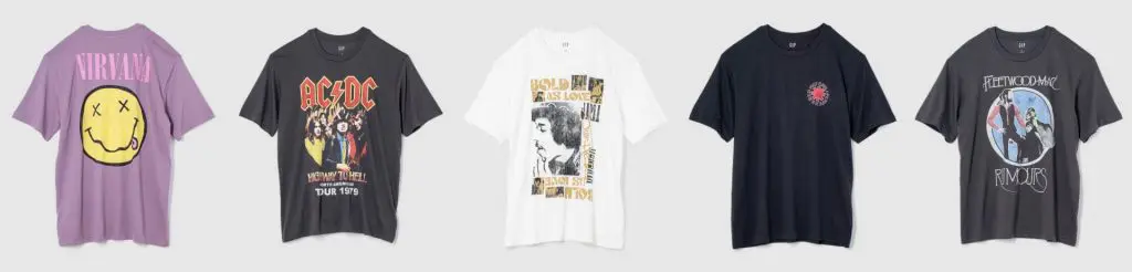 バンドTシャツコレクション発売