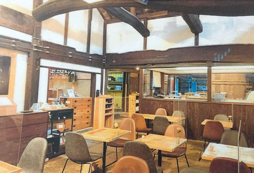 菊屋蔵店内（画像提供：井上晴登建設）