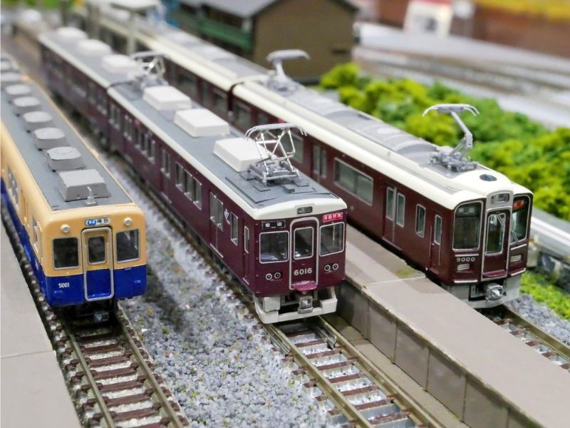 神港学園高等学校 鉄道研究部　Nゲージジオラマ＆鉄道写真展示