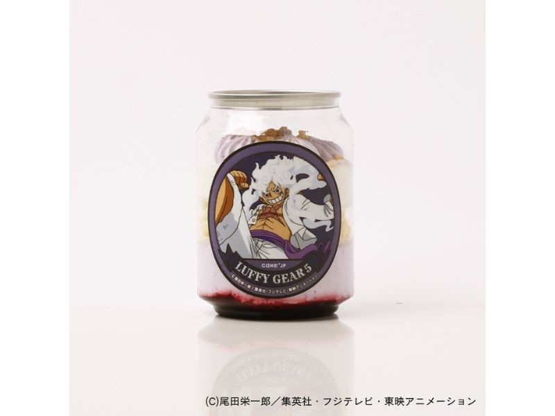 『ONE PIECE』ルフィ ギア5 ケーキ缶（1000円）