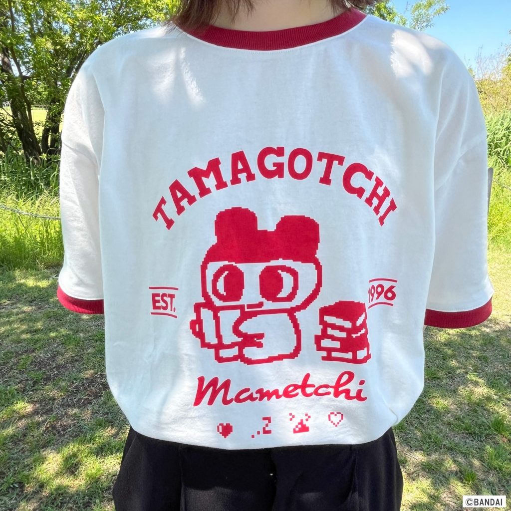 【たまごっち】リンガーTシャツ　まめっち　（3960円）