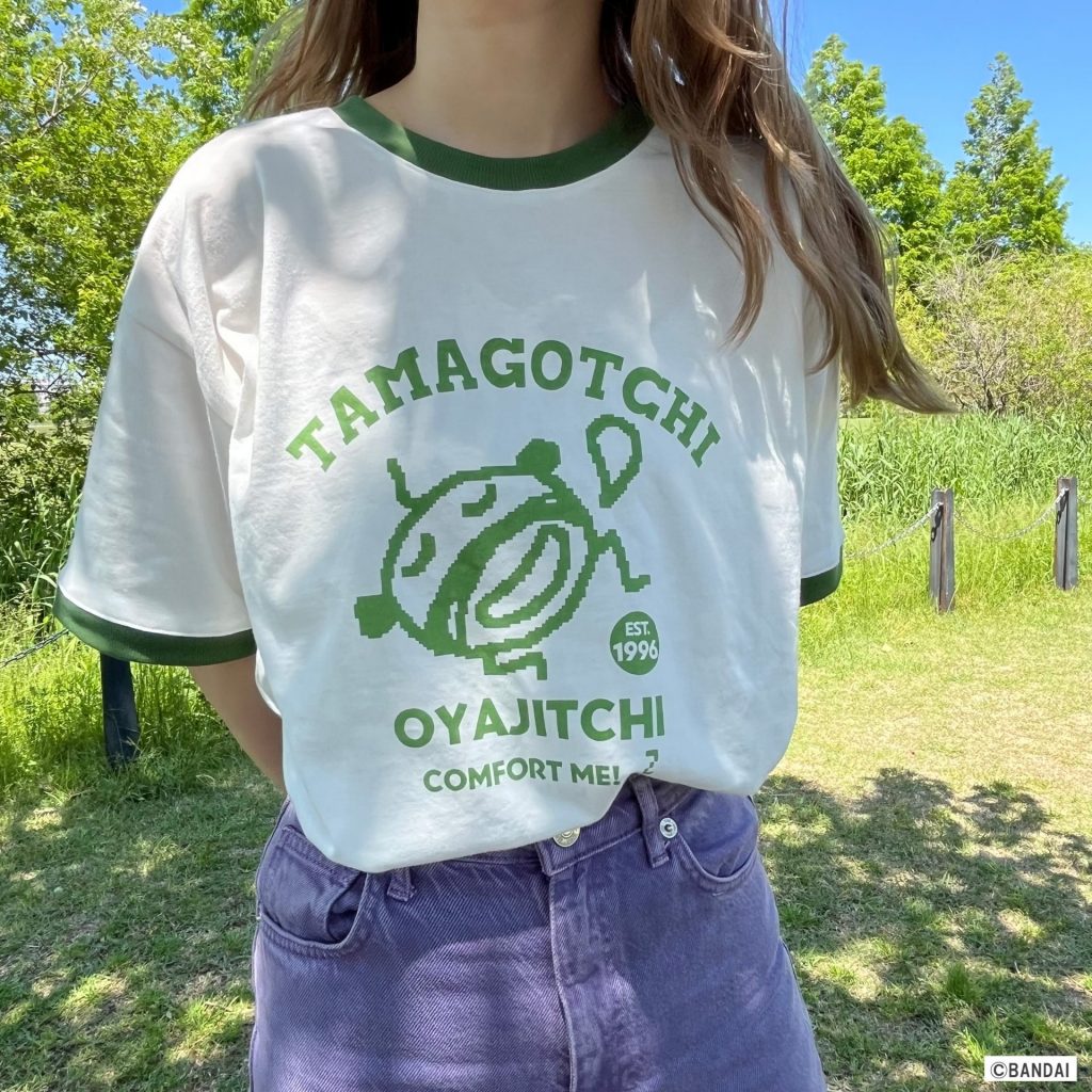 【たまごっち】リンガーTシャツ　おやじっち　（3960円）