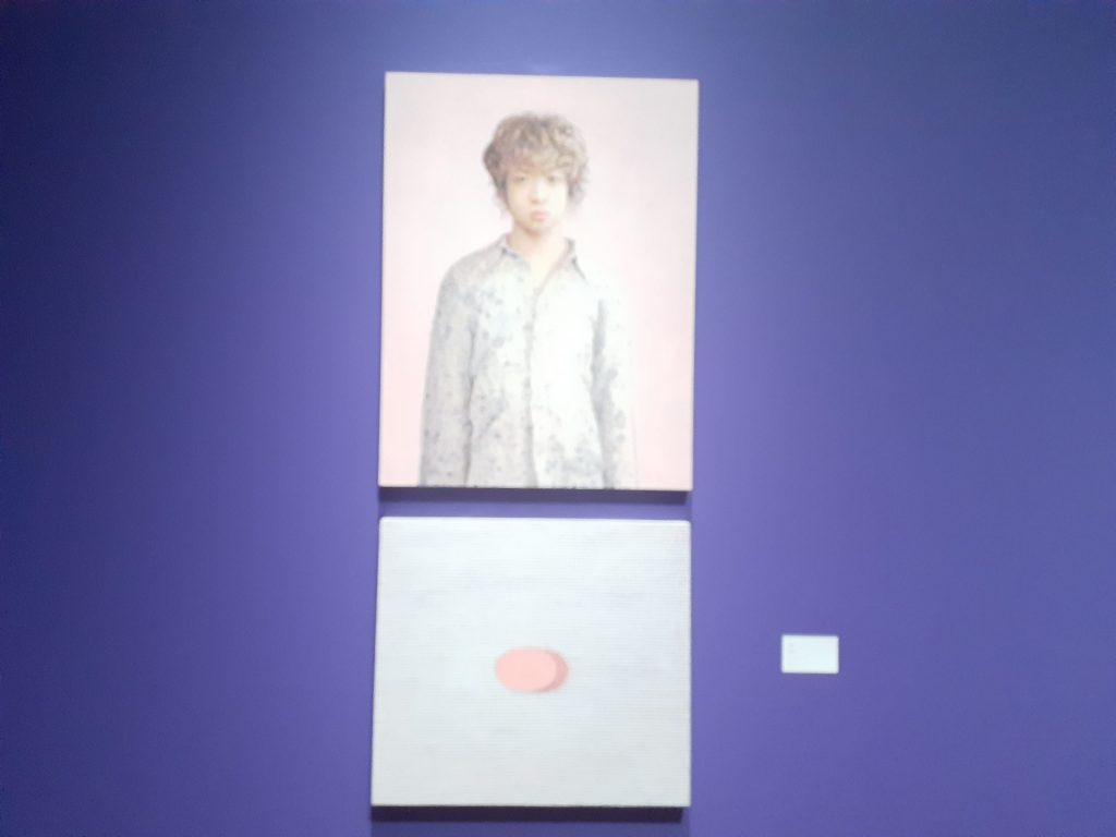 梅津庸一『自画像 / フィッシュハム』2005年　板、綿布に油彩　高橋龍太郎コレクション