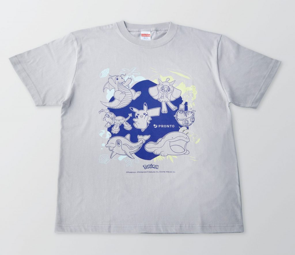 「ポケモンオリジナルTシャツ」（3850円）（C）2022 Pokémon.（C）1995-2022 Nintendo/Creatures Inc./GAME FREAK inc.