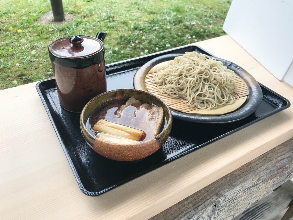 『味わいの里三日月』で提供される、地元産100パーセントのそば（画像提供：佐用町）