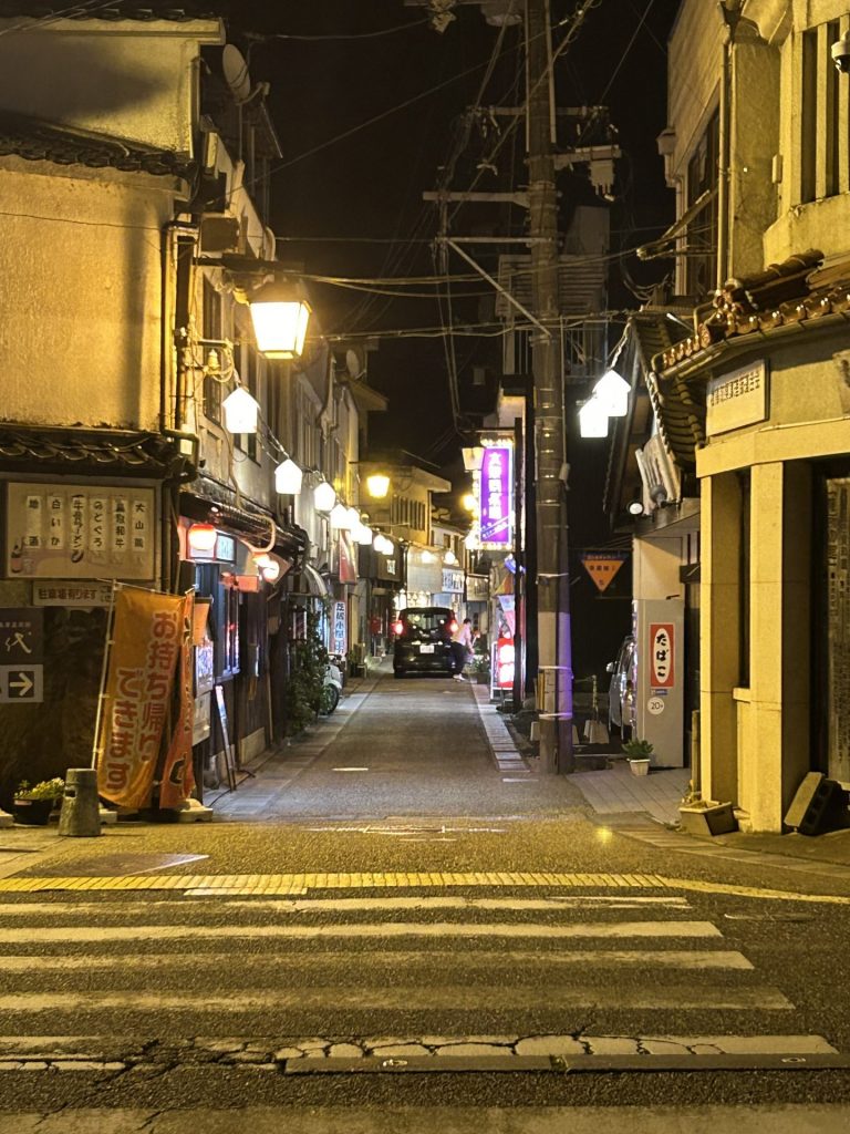 絵になるレトロ風情　三朝温泉街（写真提供：三朝温泉旅館協同組合）