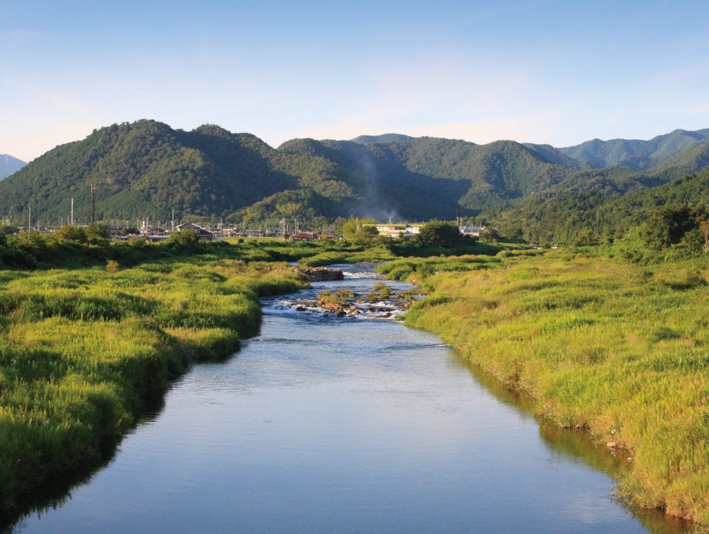 市川町の中央を流れる市川（画像提供：市川町）