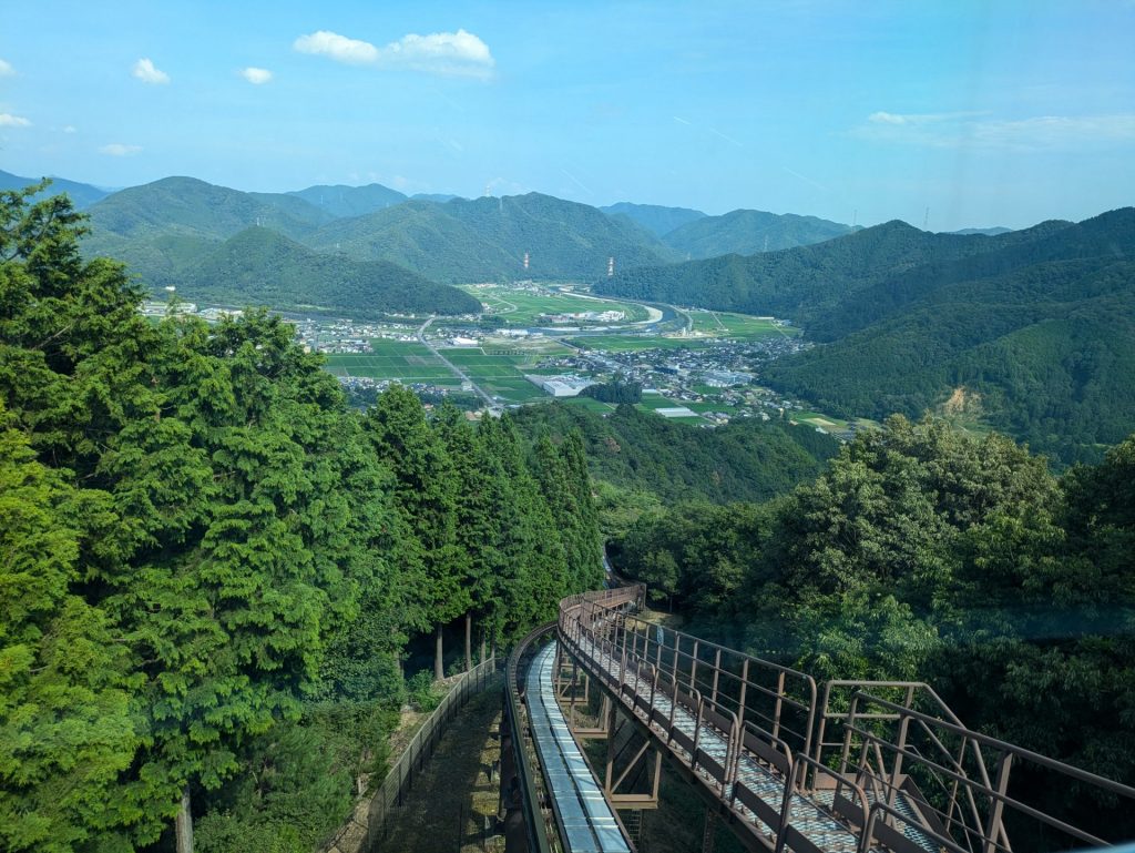 モノレールからの景色