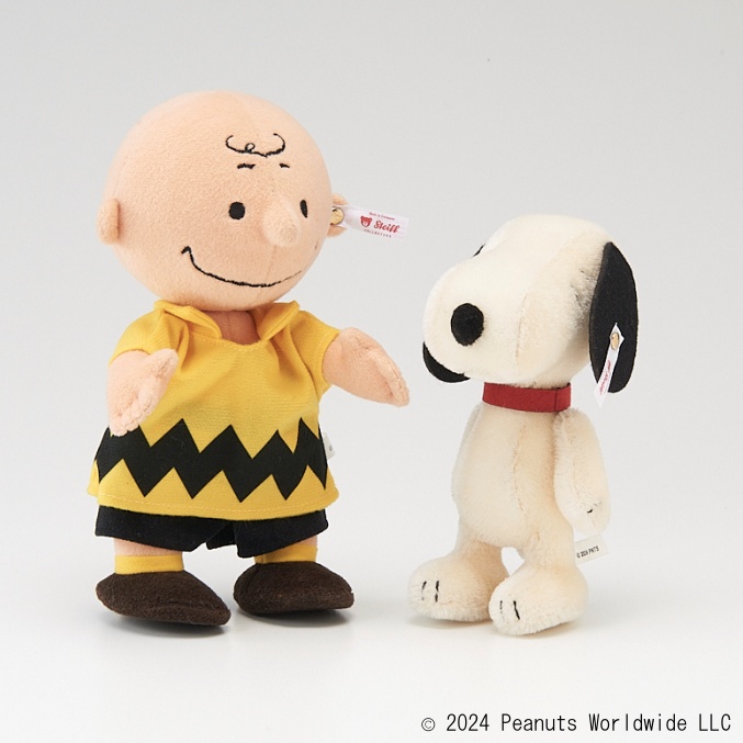 ドイツと同時世界先行販売！「シュタイフ」のピーナッツ75周年限定モデル(C)2024 Peanuts Worldwide LLC