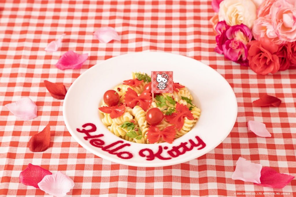 「Ribbon Pasta」（1690円）(C)2024 SANRIO CO., LTD. APPROVAL NO. L651619