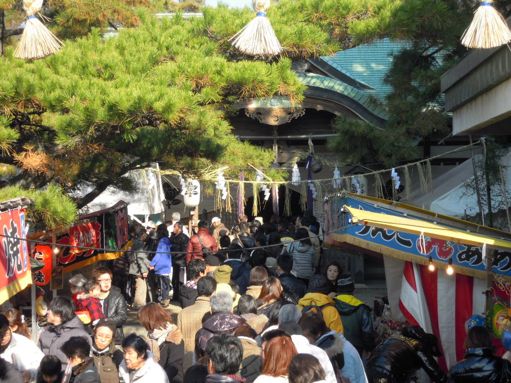 1月の「初戎祭」（提供：提供：岩屋神社）