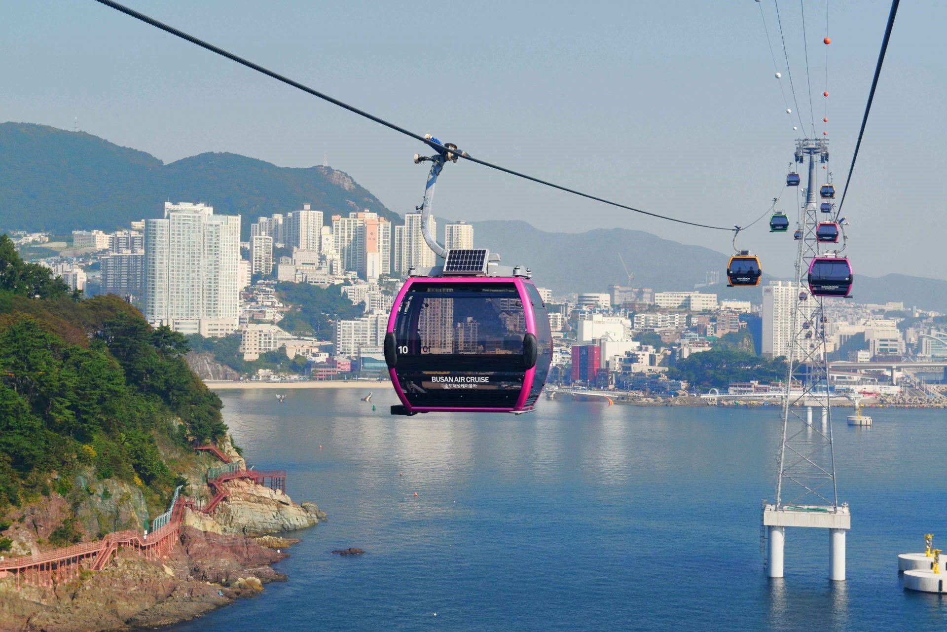 絶景ロープウェイ！韓国・釜山 話題の新スポット「松島（ソンド