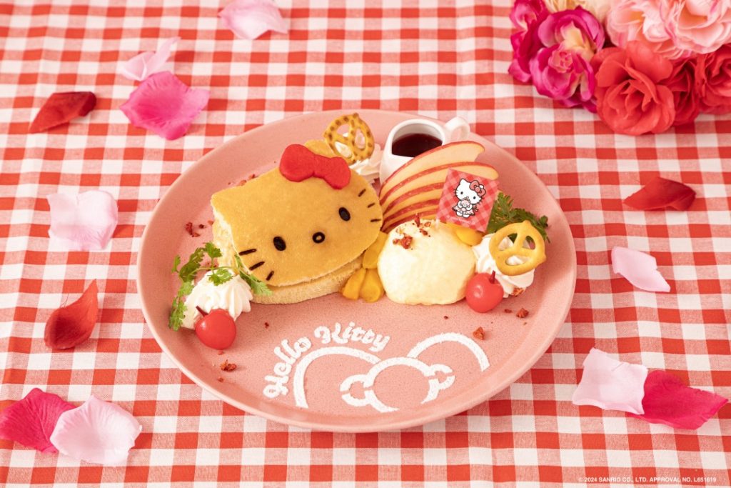 「Hello Kitty Pancake」（1590円）(C)2024 SANRIO CO., LTD. APPROVAL NO. L651619