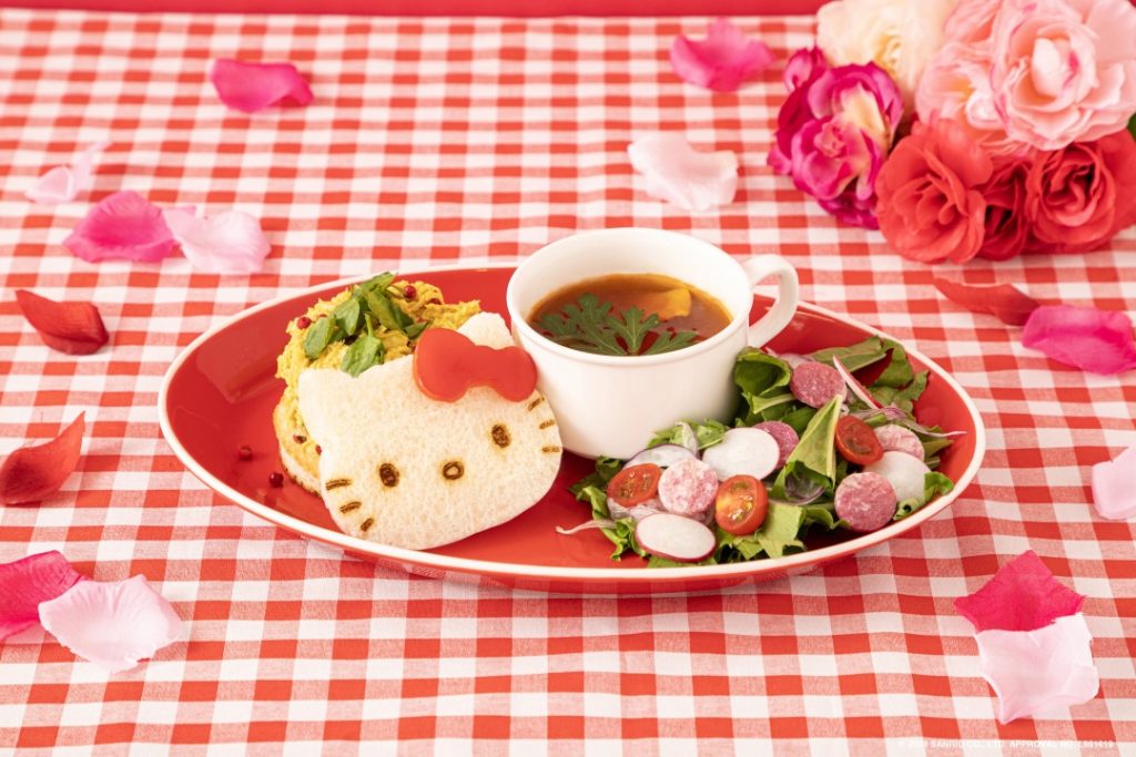 「Hello Kitty Sandwich」（1690円）(C)2024 SANRIO CO., LTD. APPROVAL NO. L651619