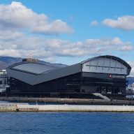 建設が進む「GLION ARENA KOBE」