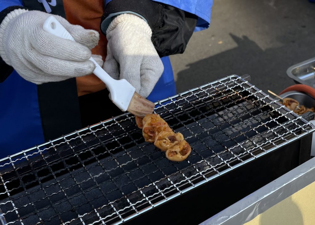 ほやの串焼き