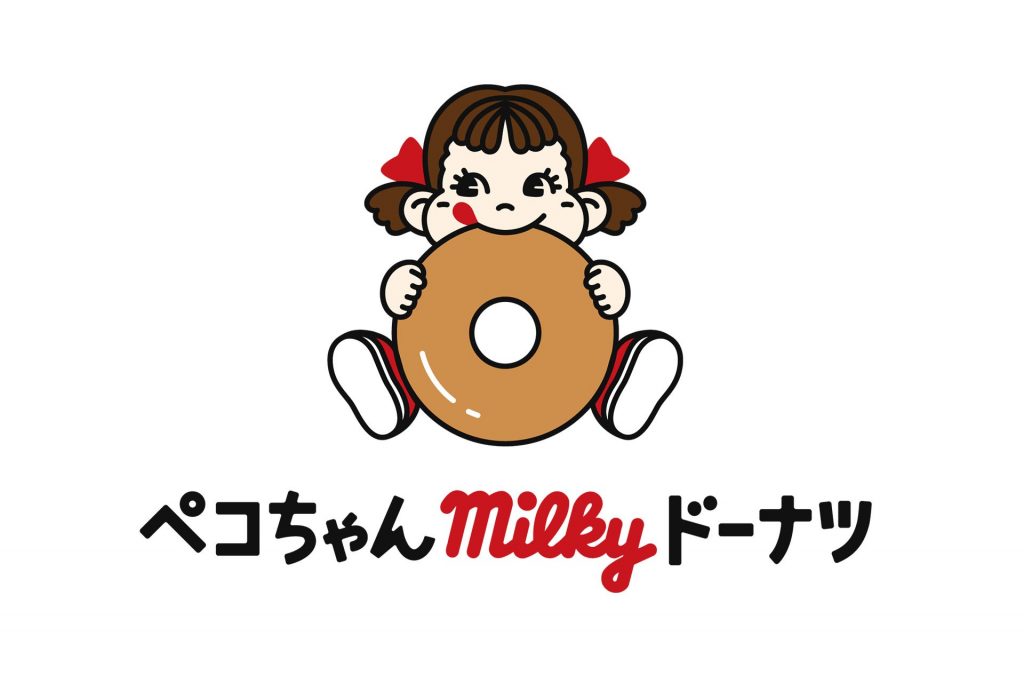 不二家のドーナツ専門店「ペコちゃんmilkyドーナツ」