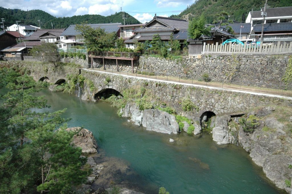 トロッコ軌道跡