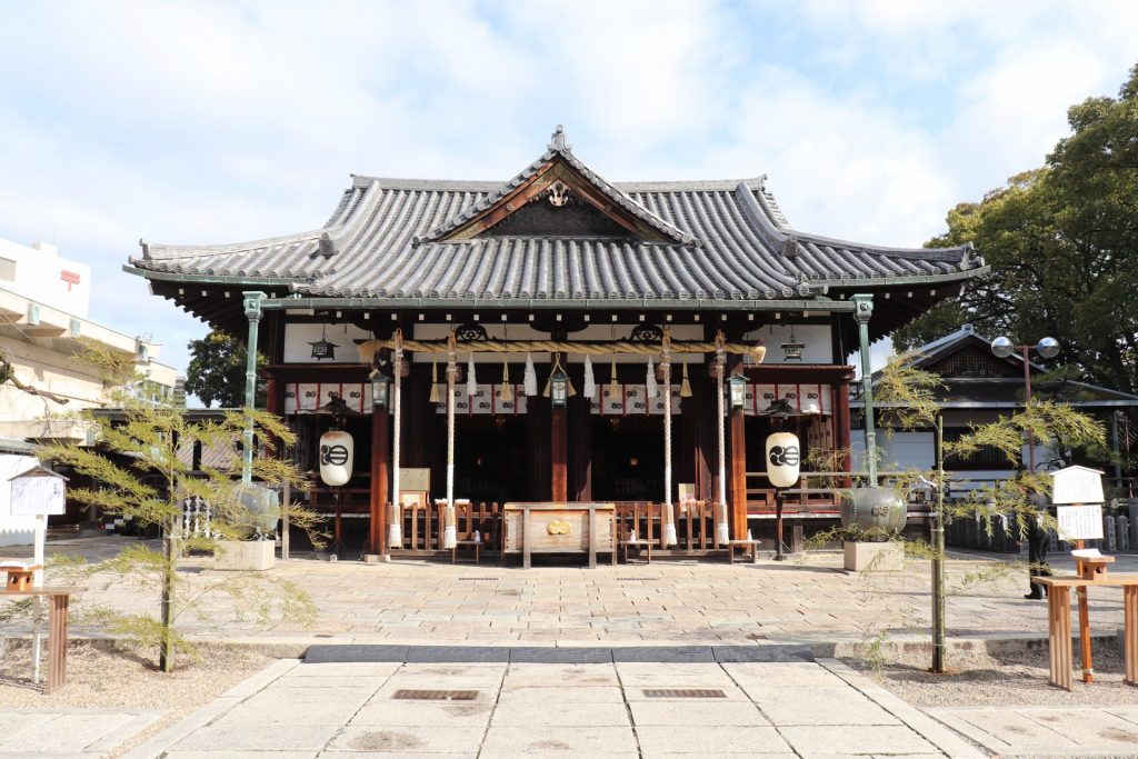 本殿　提供：播磨国総社射楯兵主神社