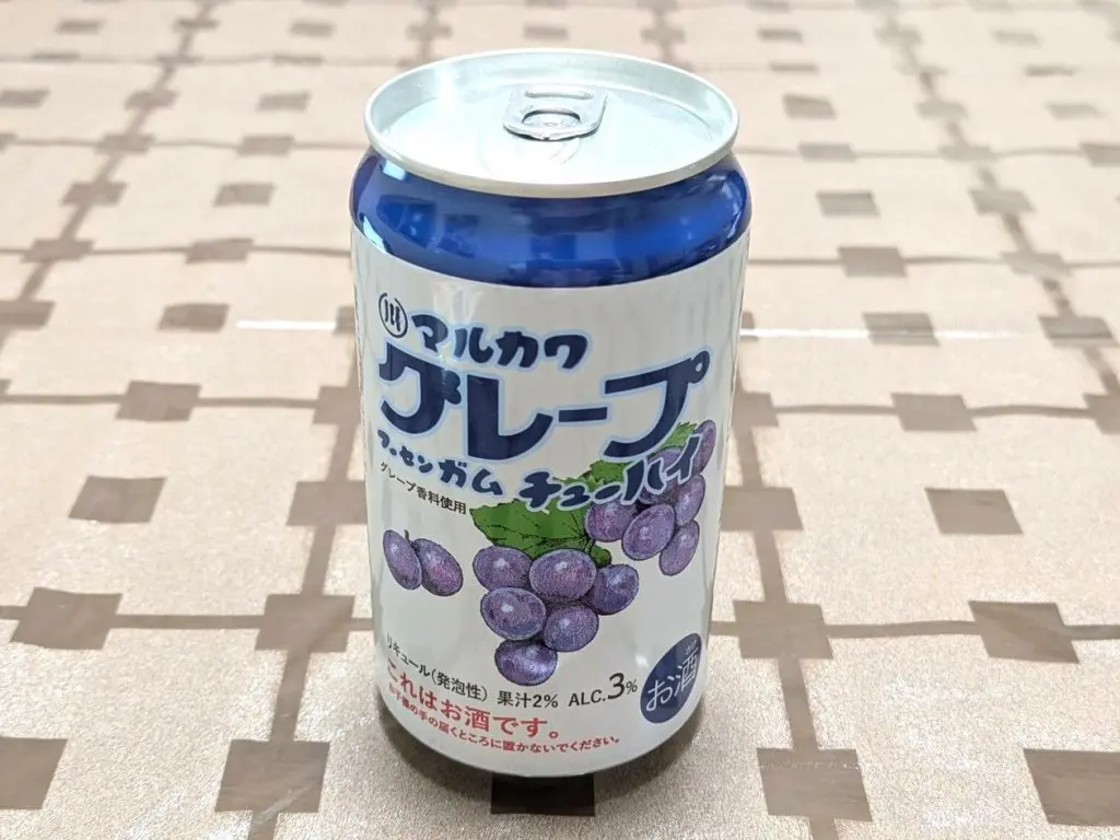 マルカワ フーセンガムチューハイ グレープ味