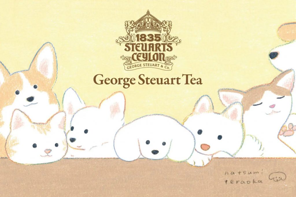 【てらおかなつみ氏×George Steuart Tea】