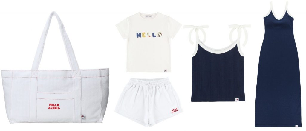 「HELLO KITTY✕ALEXIA STAM」　(C)2025 SANRIO CO., LTD. APPROVAL NO. L657567