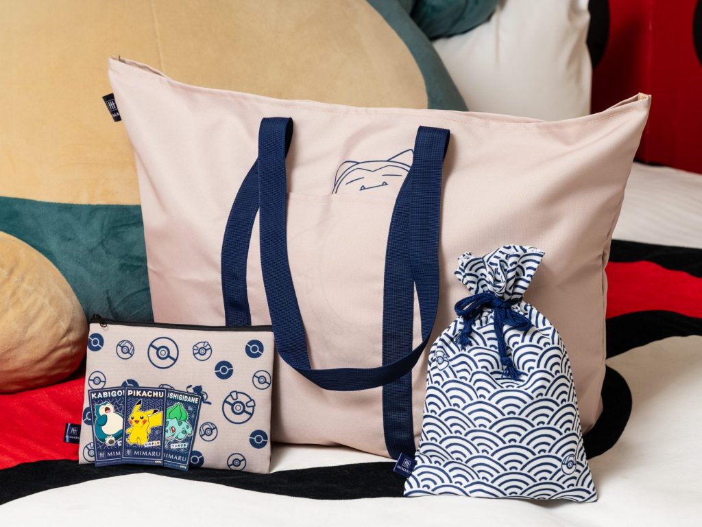 宿泊者はオリジナルグッズがもらえる （C）Pokemon. （C）Nintendo_Creatures Inc._GAME FREAK inc. 