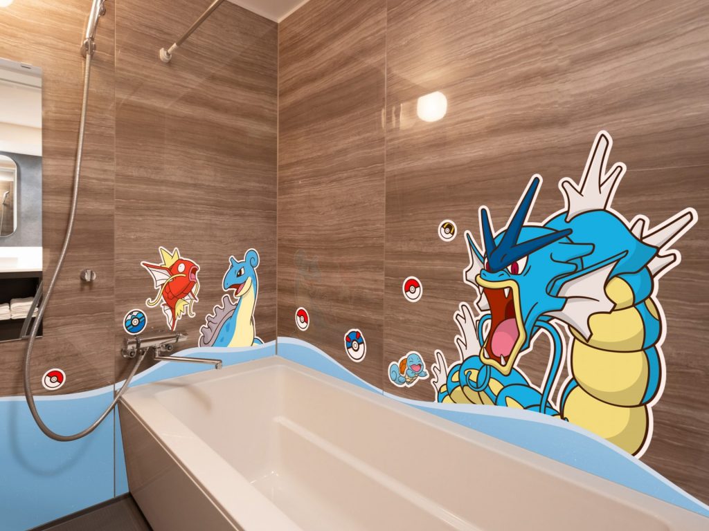 浴室はみずタイプのポケモン （C）Pokemon. （C）Nintendo_Creatures Inc._GAME FREAK inc. 