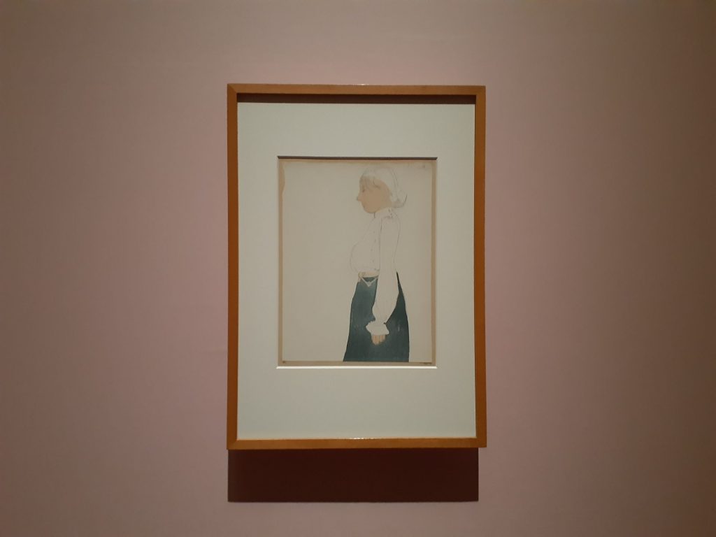 パウル・クレー『リリー』1905年　パウル・クレー・センター、ベルン（リヴィア・クレー寄贈品）