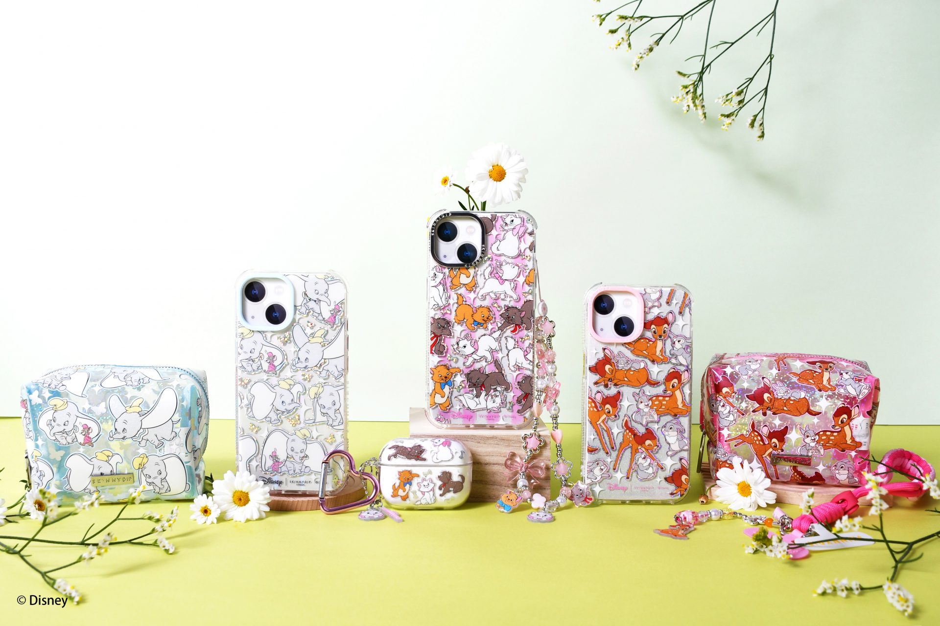 SKINNYDIP LONDON×ディズニー」ダンボやバンビの新作モバイル