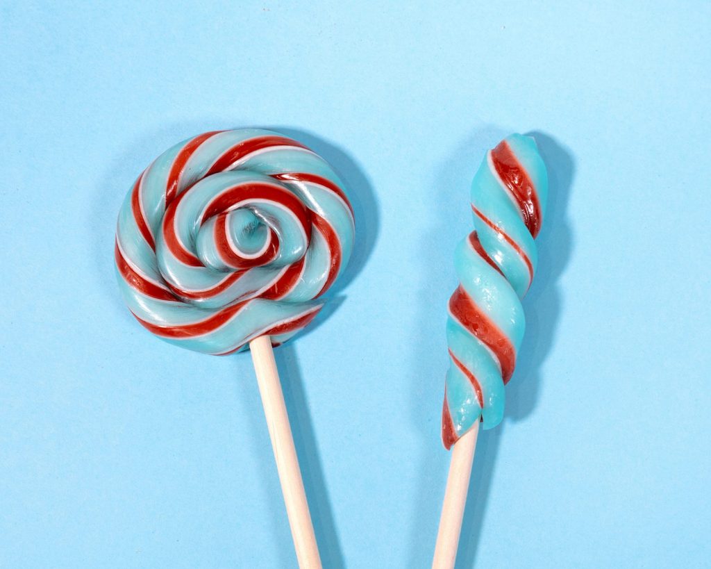 チョコミントロリポップ（SS／スティック　各種 430円　店舗限定商品）