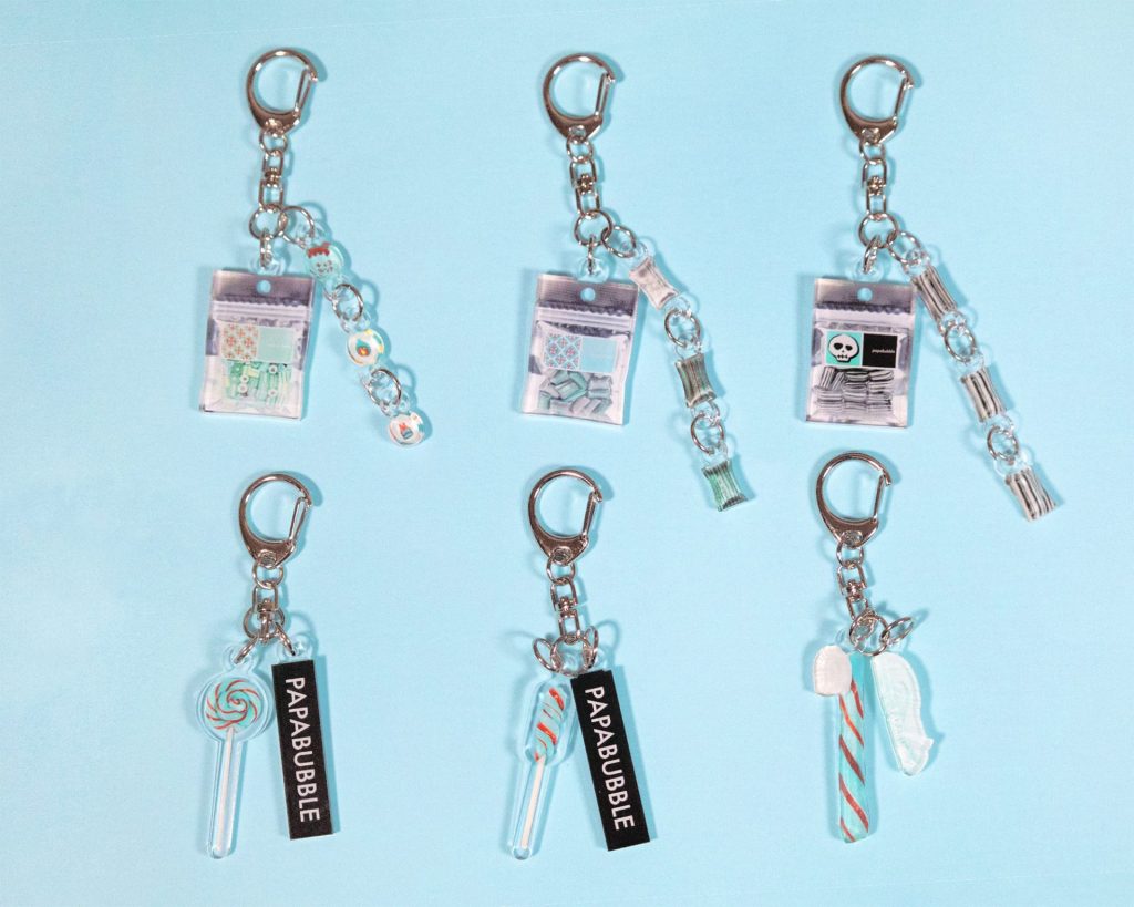 カプセルトイ（チョコミントアクリルチャーム　1回500円　店舗限定商品）