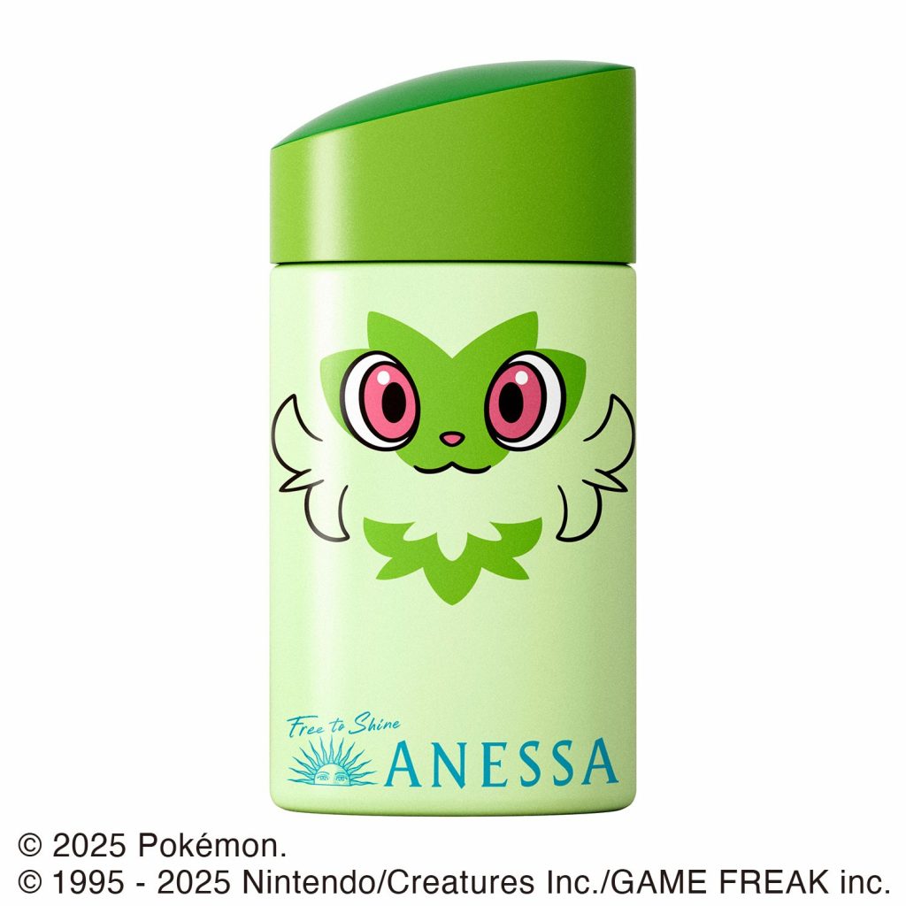 「アネッサ　パーフェクトUV　スキンケアミルク　NA」（60mL）ニャオハデザイン　(C)2025 Pokemon. (C)1995-2025 Nintendo/Creatures Inc./GAME FREAK inc.