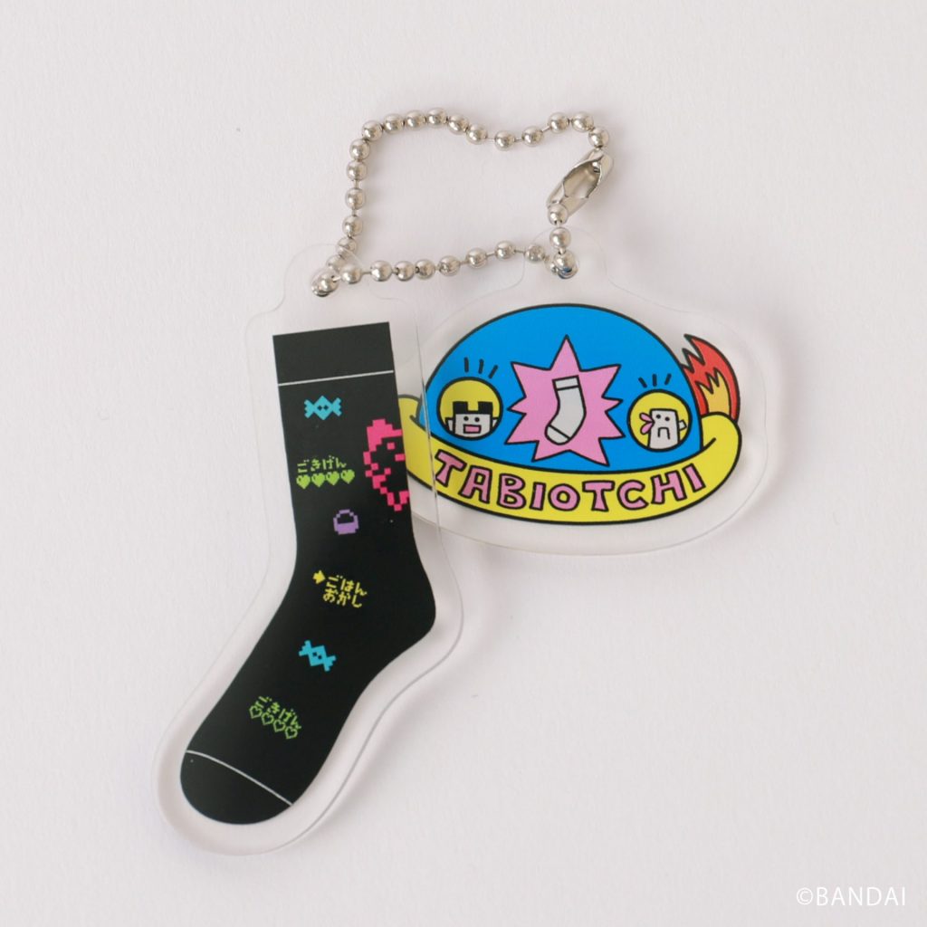 ＜ノベルティ＞TABIOTCHIオリジナルデザインのアクリルキーホルダー