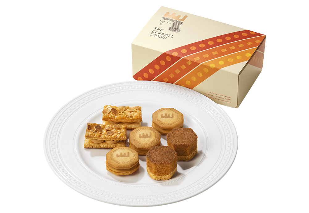 「【期間限定】キャラメルクラウン ギフト OPEN記念発売セット」（7個入 1728円）