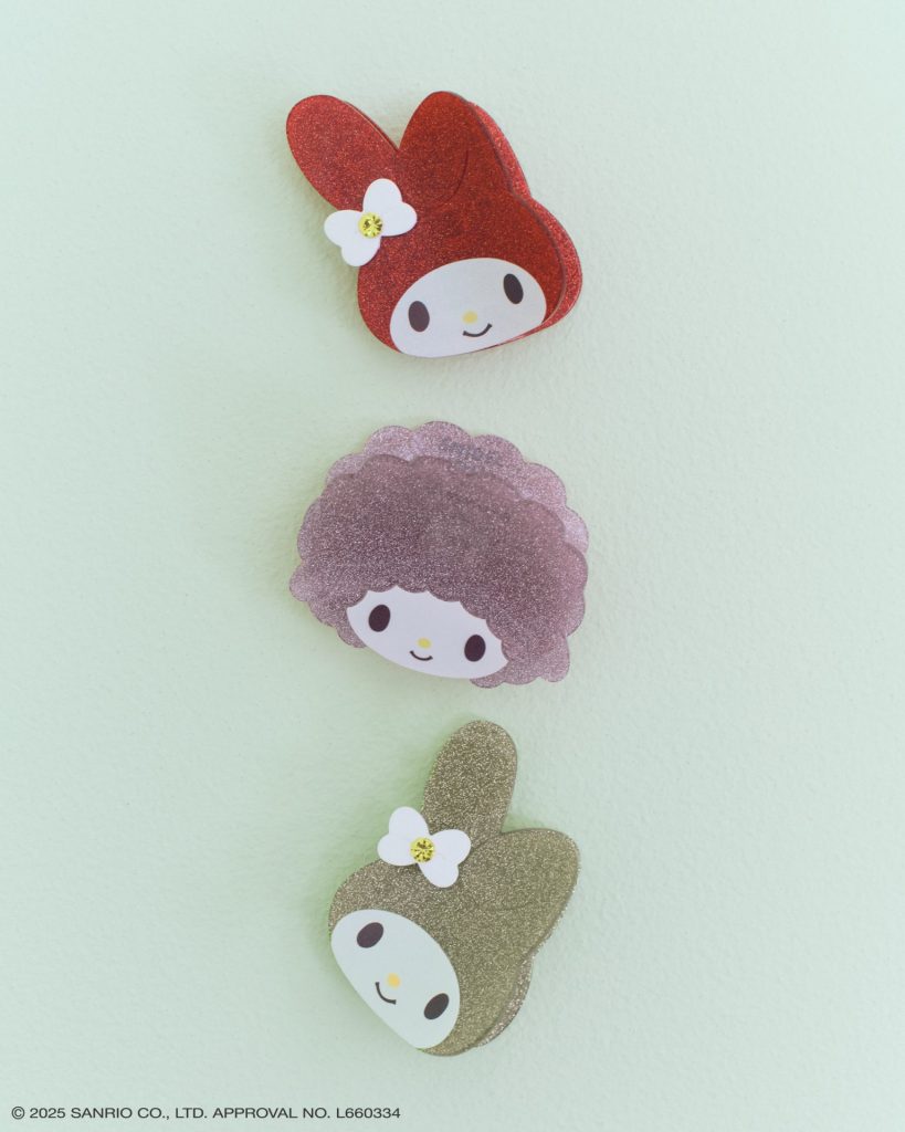 「ヘアクリップ」（3960円）(C) '25 SANRIO CO., LTD. APPR. NO. L660334