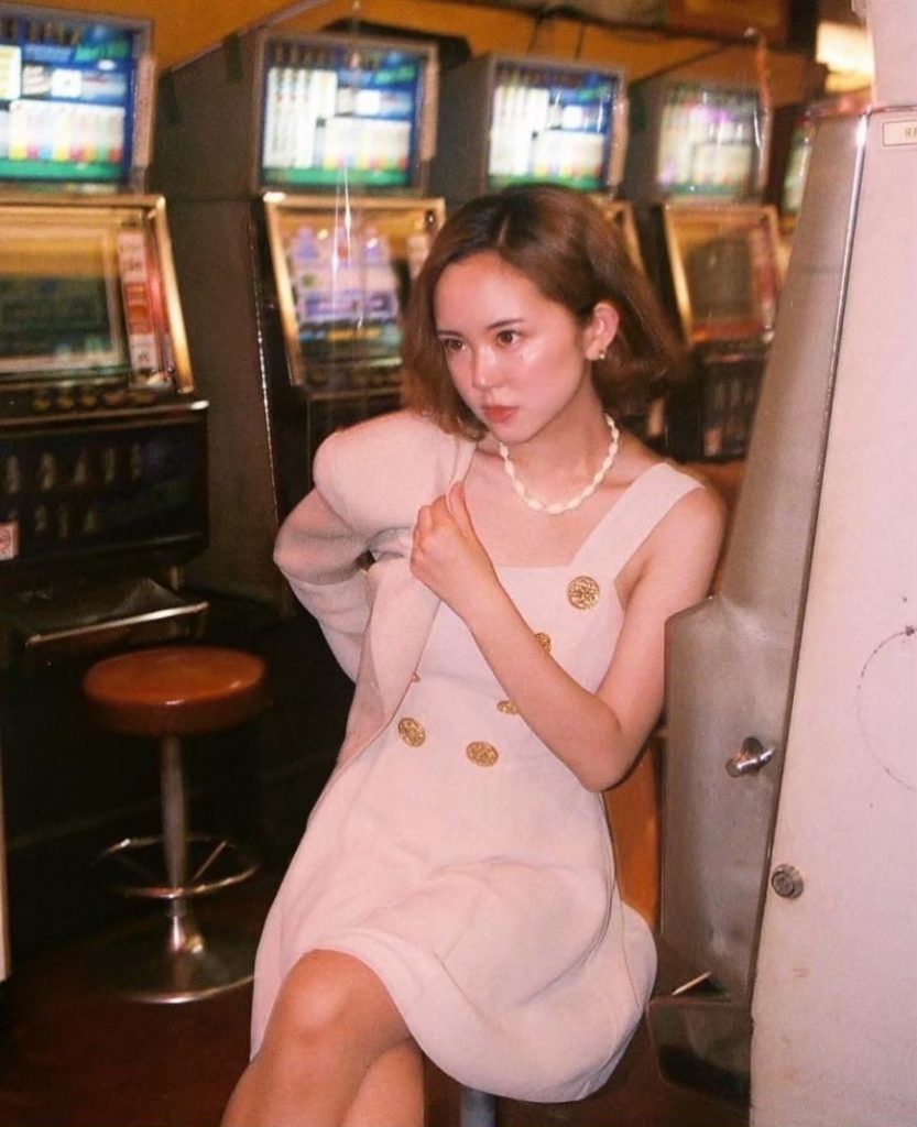 おばあちゃんからもらったというバブルスーツ