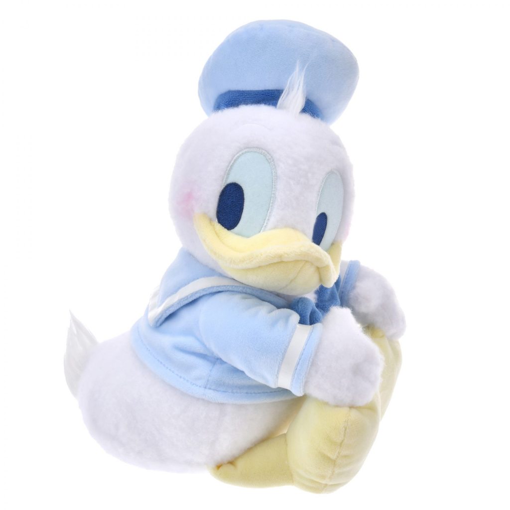 ドナルド ぬいぐるみキーホルダー・キーチェーン DONALD MOKOMOKO BIRTHDAY（2000円）(C)Disney