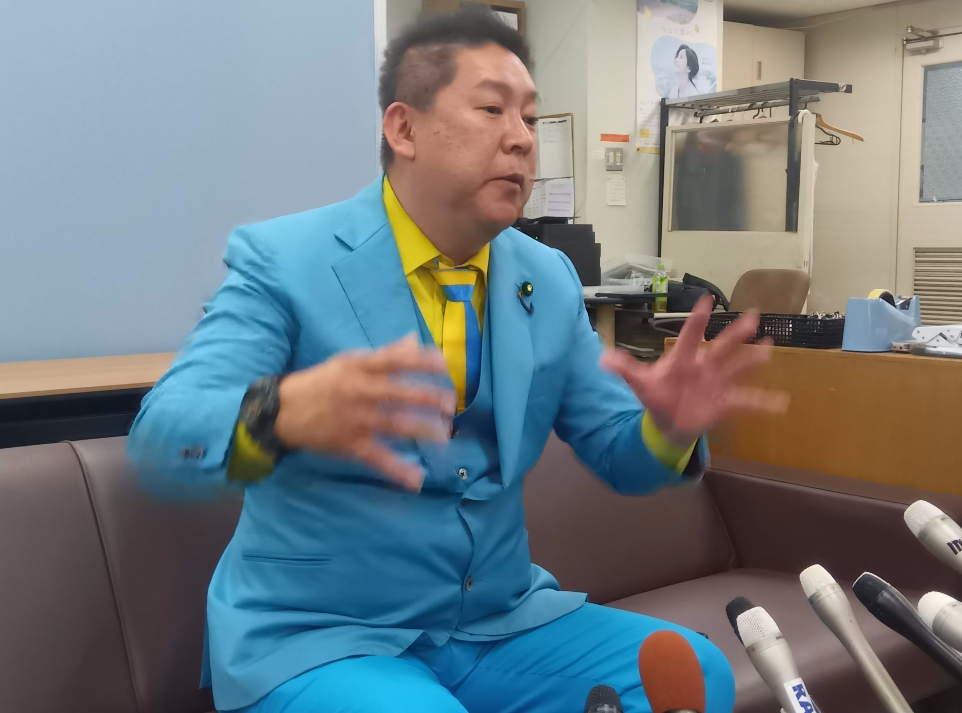立花孝志氏「自らの当選目指す」参院選・兵庫選挙区からの出馬表明