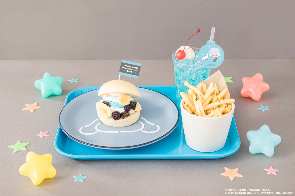 「SET MENU」（2690円）(C)芥見下々／集英社・呪術廻戦製作委員会 (C)2025 SANRIO CO., LTD.　APPROVAL NO. L660907