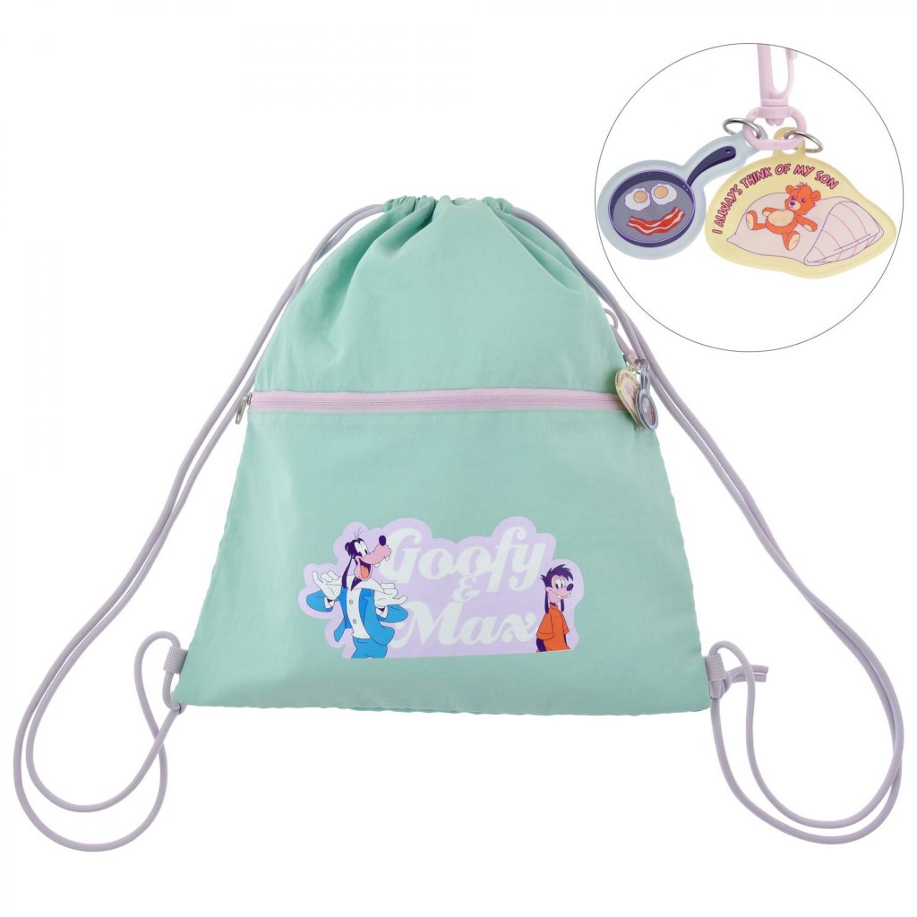 グーフィー＆マックス ナップサック チャーム付き GOOFY BIRTHDAY（4400円）　(C)Disney