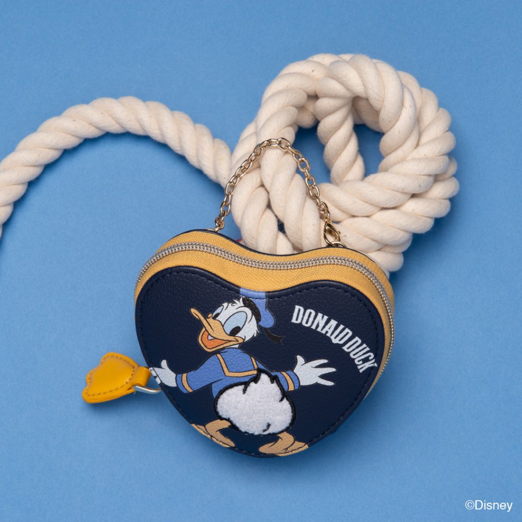 「ドナルドダック」ハートポーチチャーム（1万1000円）