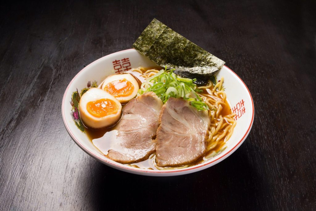 甘めの醤油スープが特徴の播州ラーメン　※7月5日のみ出店（画像提供：北播磨県民局）