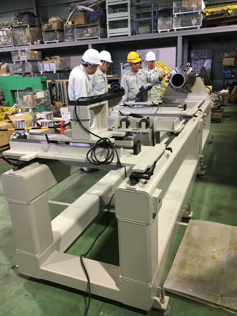 作業の様子　提供：株式会社サンテェム