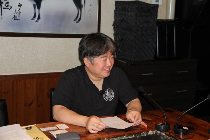 ステーキハウス神楽・代表取締役の山口直樹さん