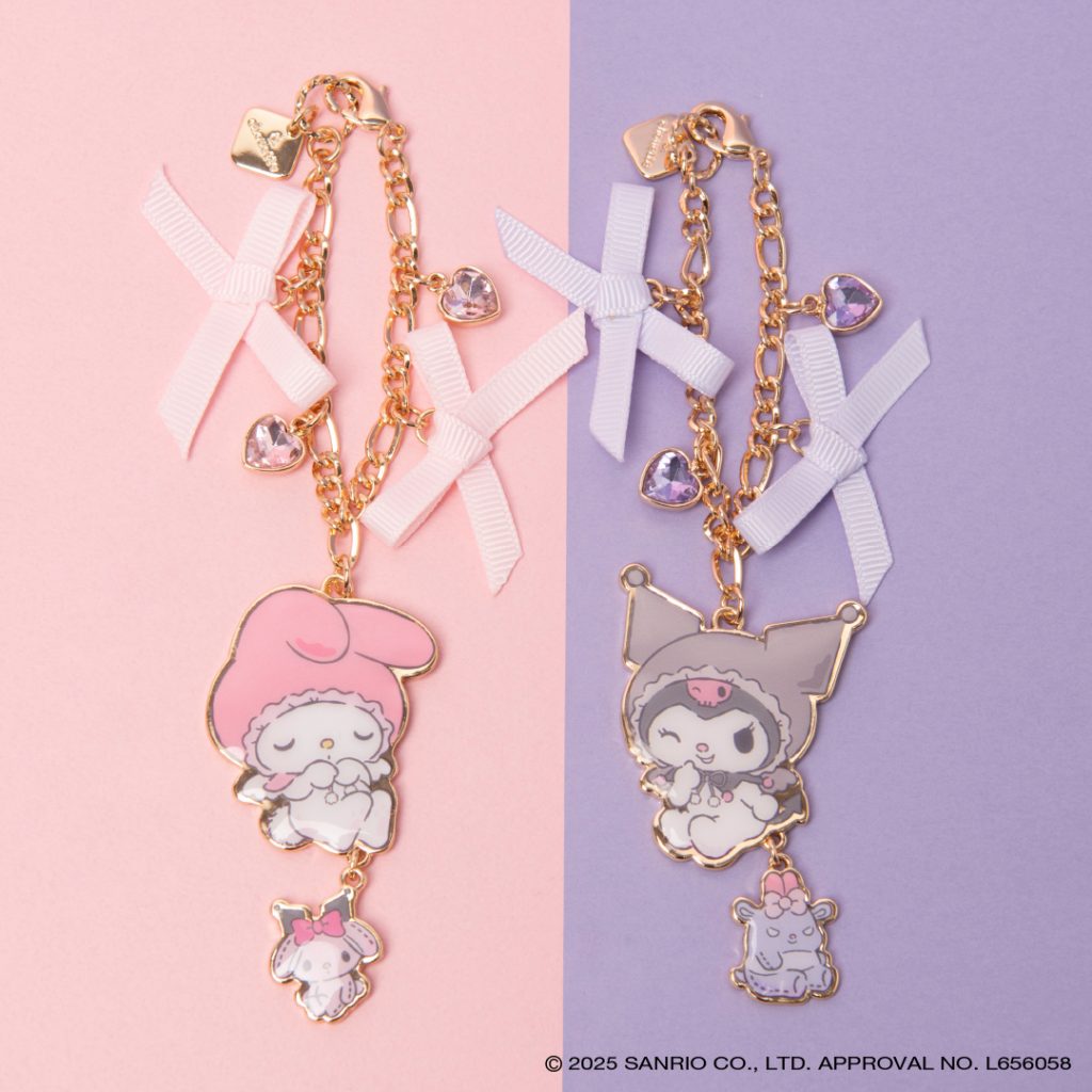 & chouette 「マイメロディ」＆「クロミ」コレクション　バッグチャーム（3850円）