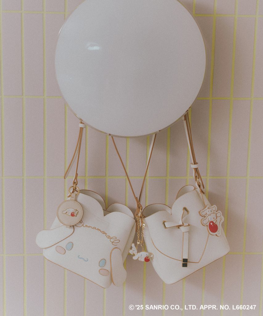 「シナモロール×VIS」初コラボ！人気の「ハートカットバッグ」など全12アイテムが登場