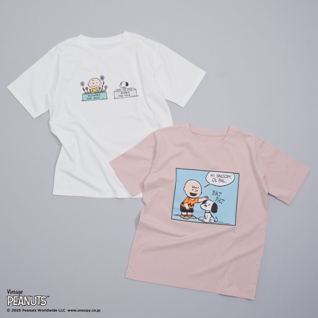 「プリントT 」（各4950円）(C) 2025 Peanuts