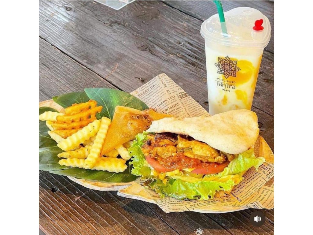 「但馬どり」と北播磨の地野菜を使用したナンバーガー（画像提供：北播磨県民局）